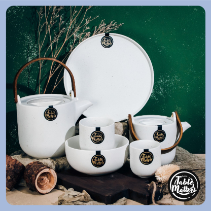 Bundle Deal - Cana Vanilla 5PCS Teatime Set