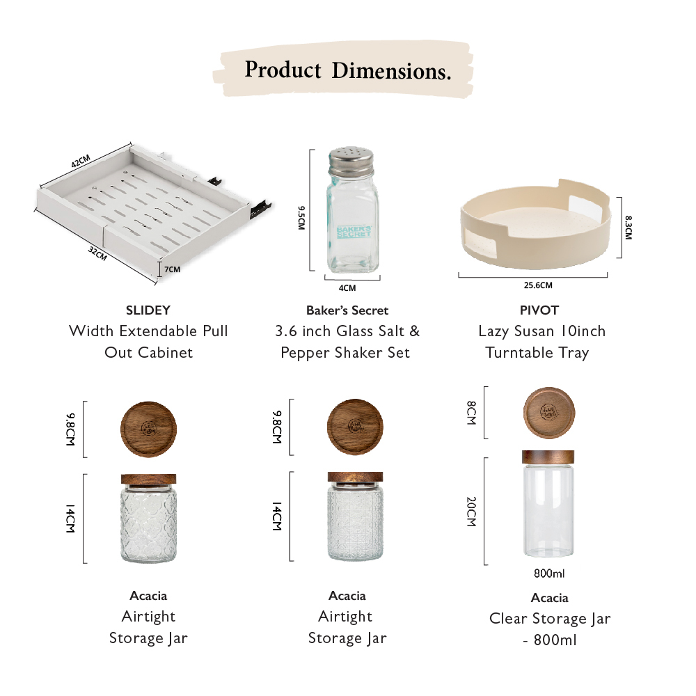 Bundle Deal - Essential Kitchen Organiser Set