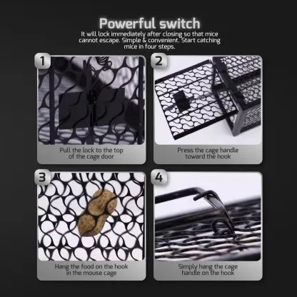 HOUZE - Mouse and Rat Trap Cage (Big & Small)