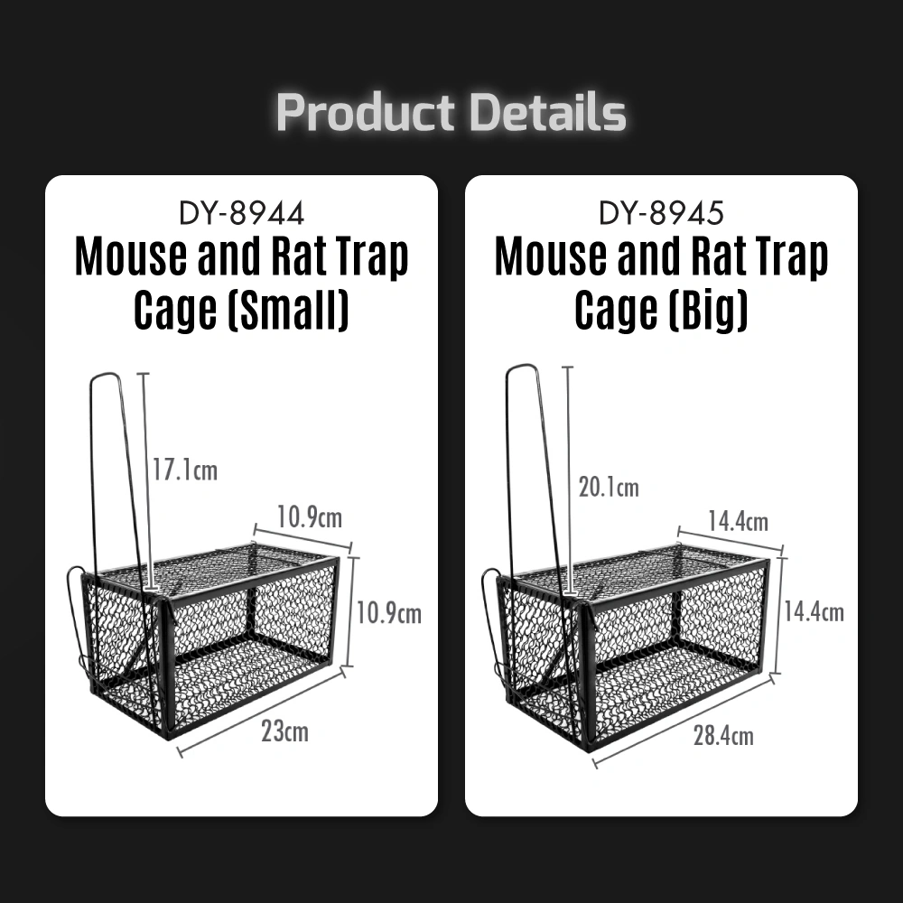 HOUZE - Mouse and Rat Trap Cage (Big & Small)