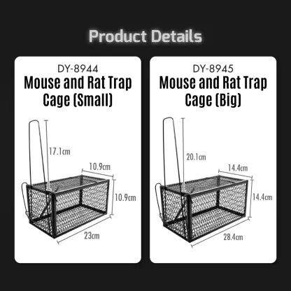 HOUZE - Mouse and Rat Trap Cage (Big & Small)
