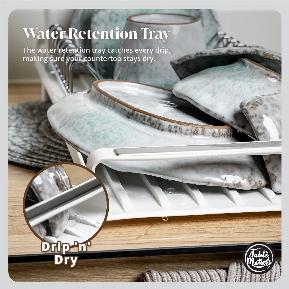 DishDolly Extendable Dish Drainer Rack