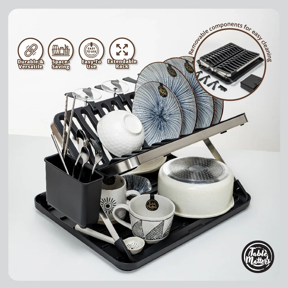 DishDolly X-Shape Dish Drainer Rack
