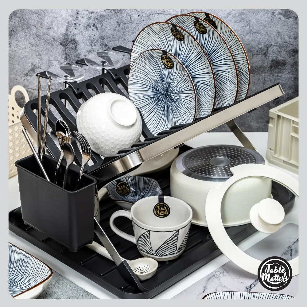 DishDolly X-Shape Dish Drainer Rack