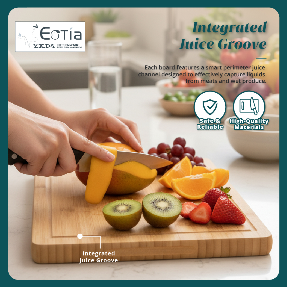[Table Matters] Eotia-Bamboo Cutting Board |S, M, L|