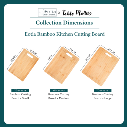 [Table Matters] Eotia-Bamboo Cutting Board |S, M, L|