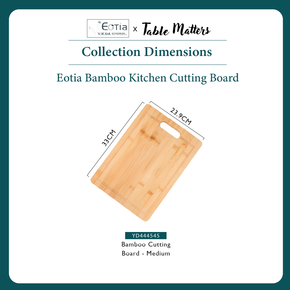 [Table Matters] Eotia-Bamboo Cutting Board |S, M, L|