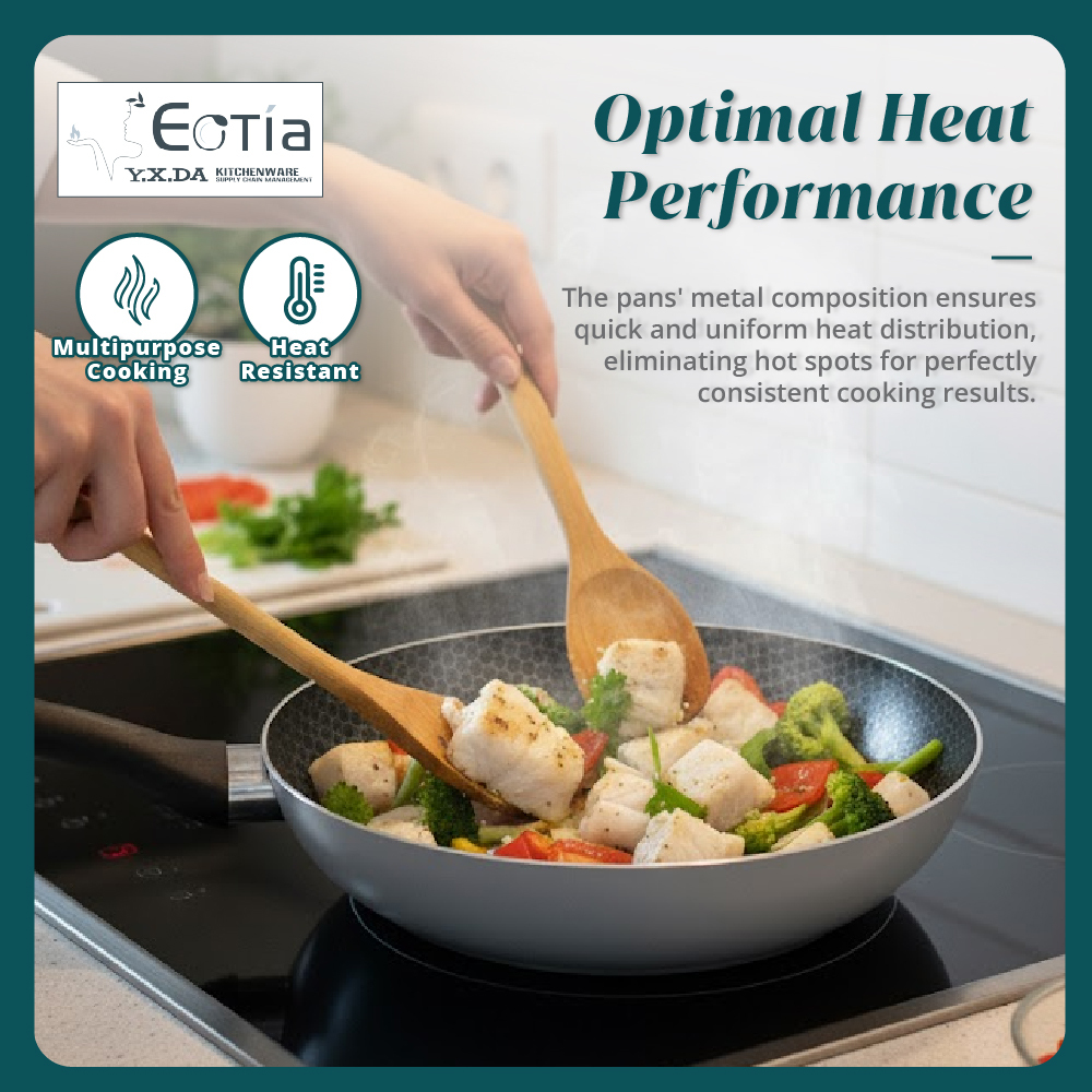 [Table Matters] Eotia 30cm/32cm Non-Stick Shallow Frying Pan | Cooking Pan | 30cm & 32cm