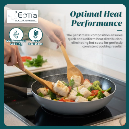 [Table Matters] Eotia 30cm/32cm Non-Stick Shallow Frying Pan | Cooking Pan | 30cm & 32cm