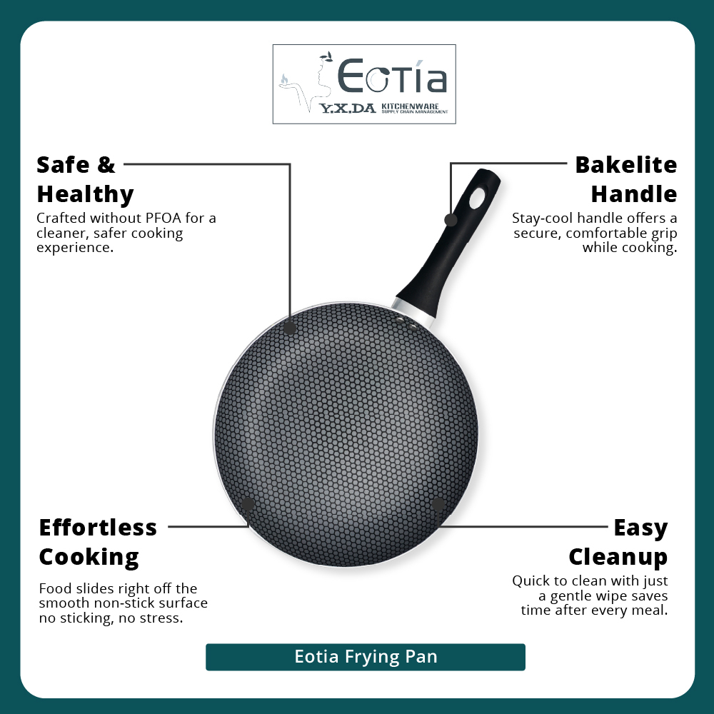 [Table Matters] Eotia 30cm/32cm Non-Stick Shallow Frying Pan | Cooking Pan | 30cm & 32cm
