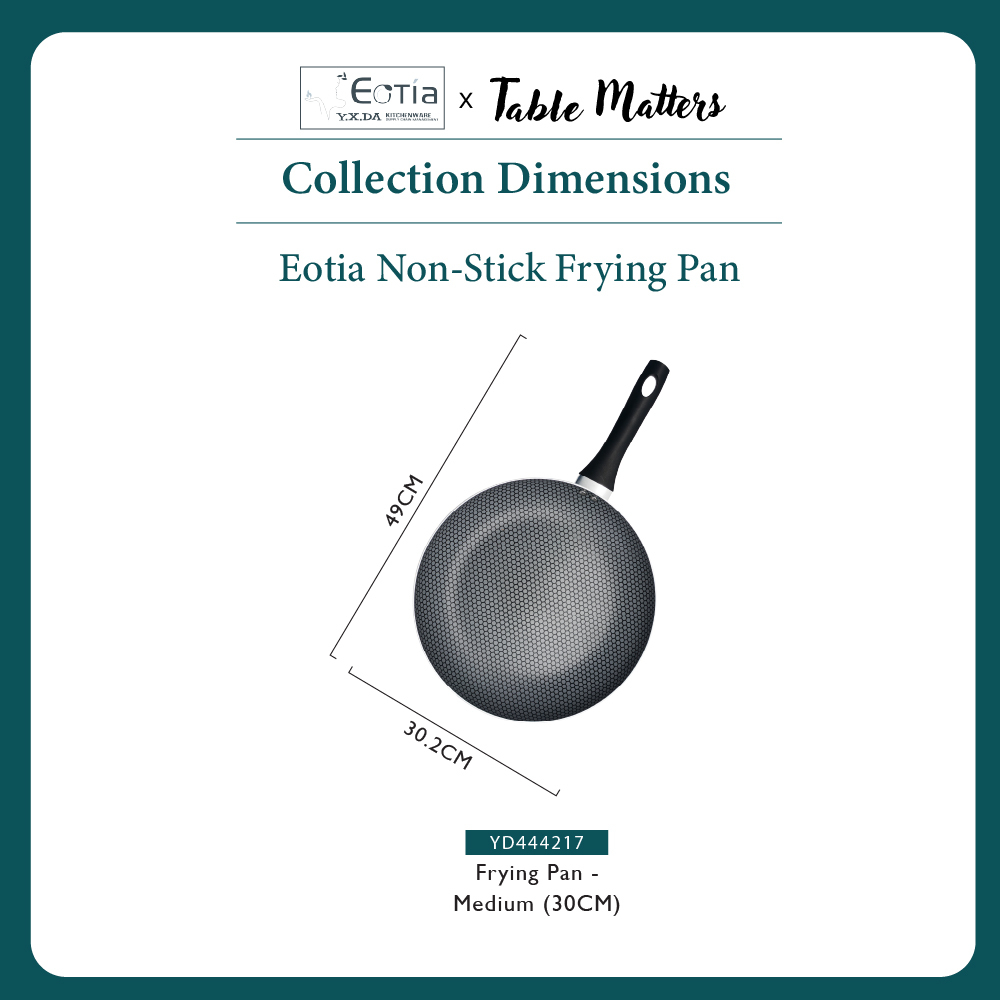 [Table Matters] Eotia 30cm/32cm Non-Stick Shallow Frying Pan | Cooking Pan | 30cm & 32cm
