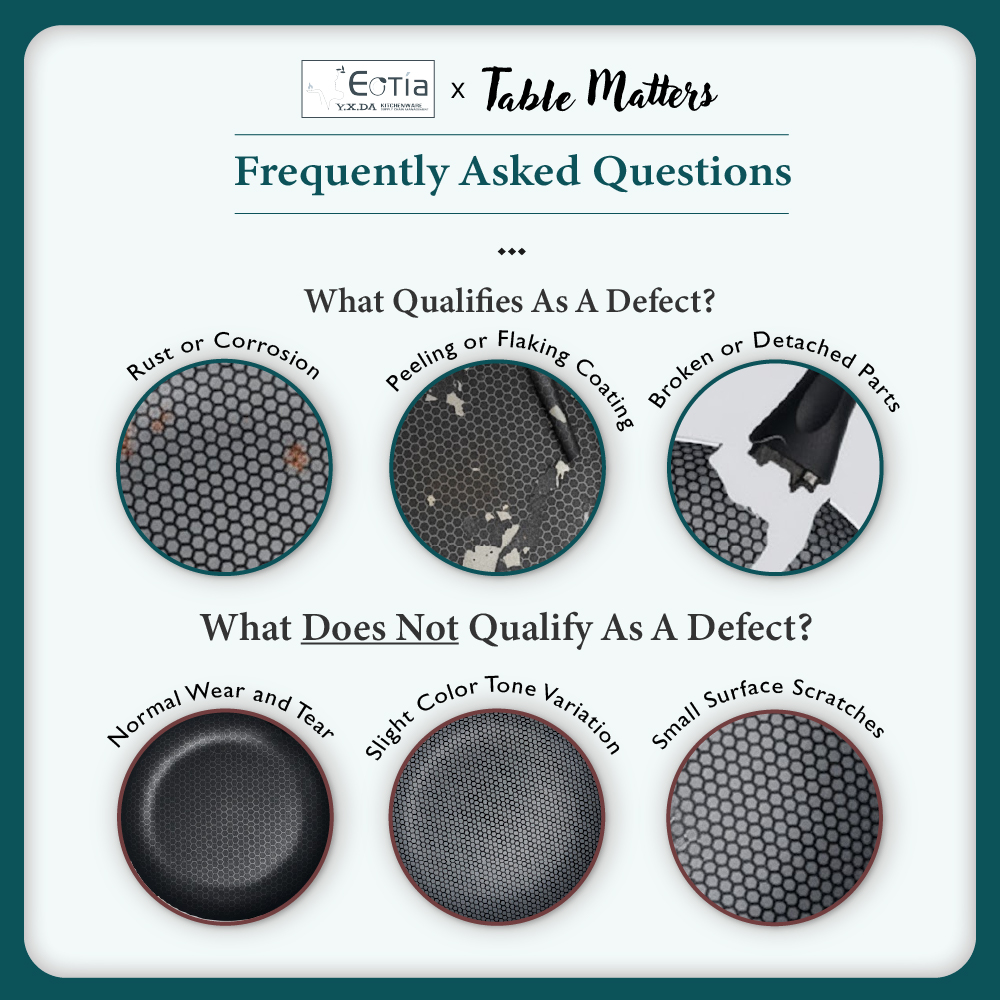 [Table Matters] Eotia 30cm/32cm Non-Stick Shallow Frying Pan | Cooking Pan | 30cm & 32cm