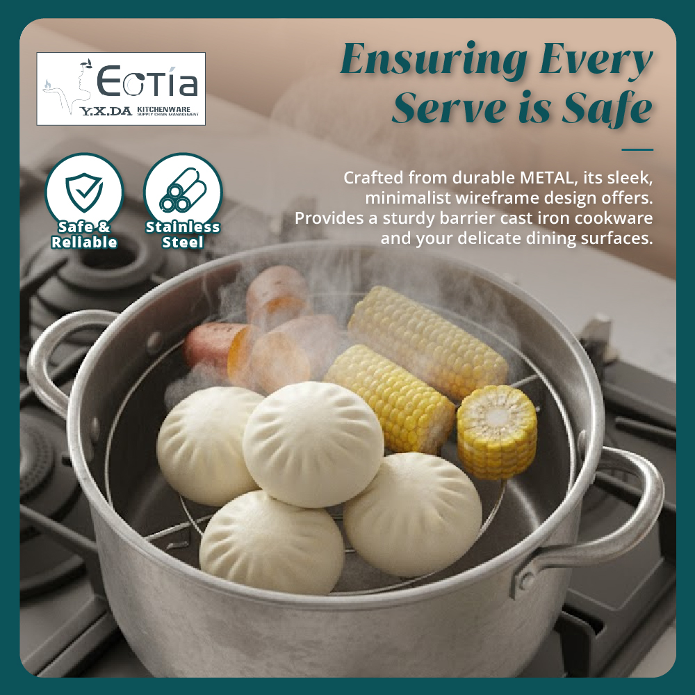 Table Matters - EOTIA Hot Plate Holder [Steam Rack Holder | Steamer Shelf]