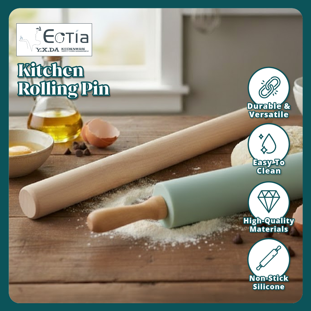 Table Matters - EOTIA Wooden Rolling Pin [Rolling Pin]