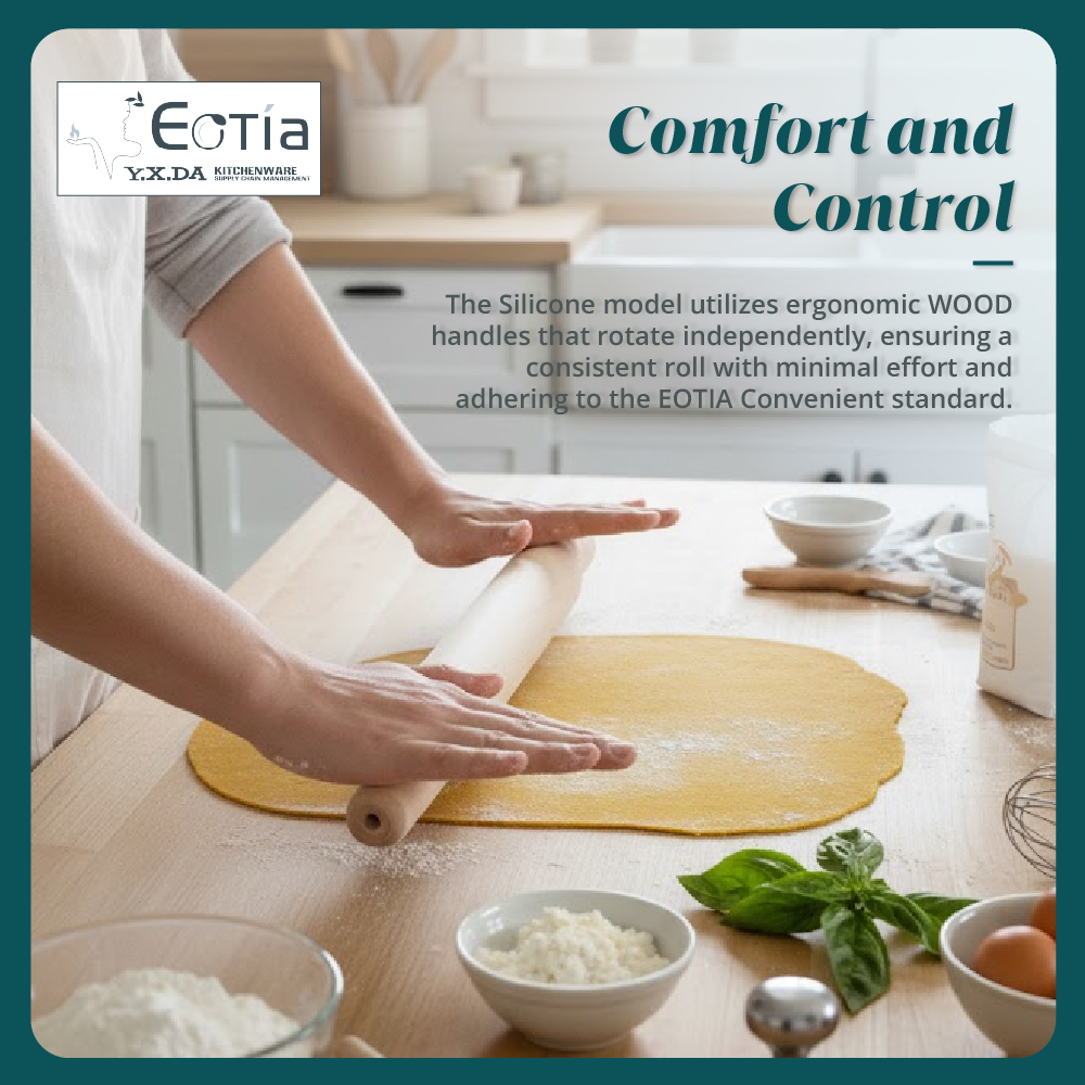 Table Matters - EOTIA Wooden Rolling Pin [Rolling Pin]