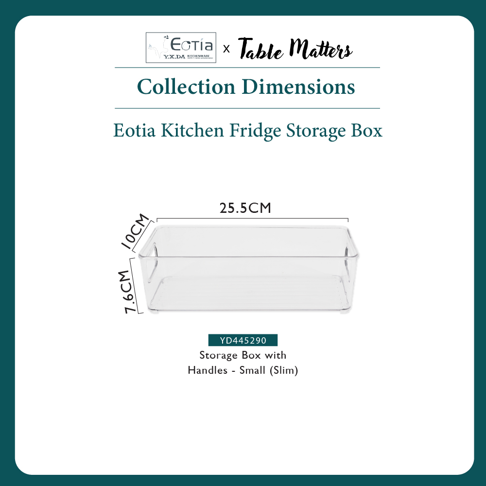 Table Matters - EOTIA - Fridge Storage Box [Storage Box| Fridge Organiser]
