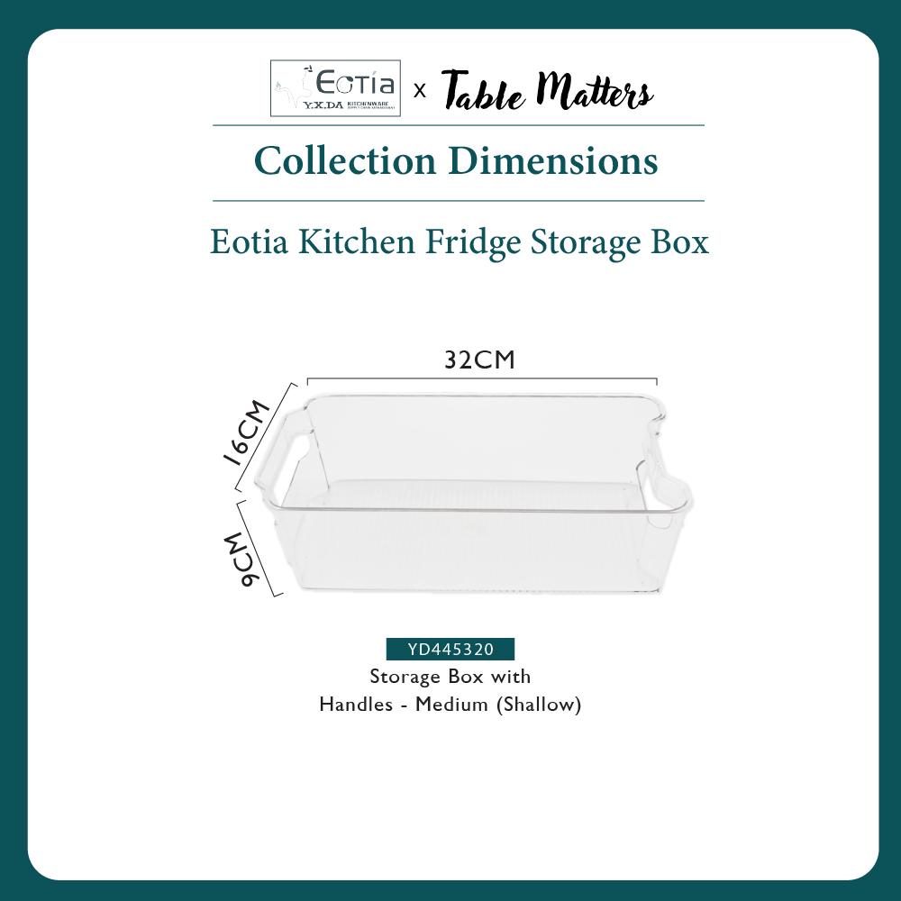 Table Matters - EOTIA - Fridge Storage Box [Storage Box| Fridge Organiser]