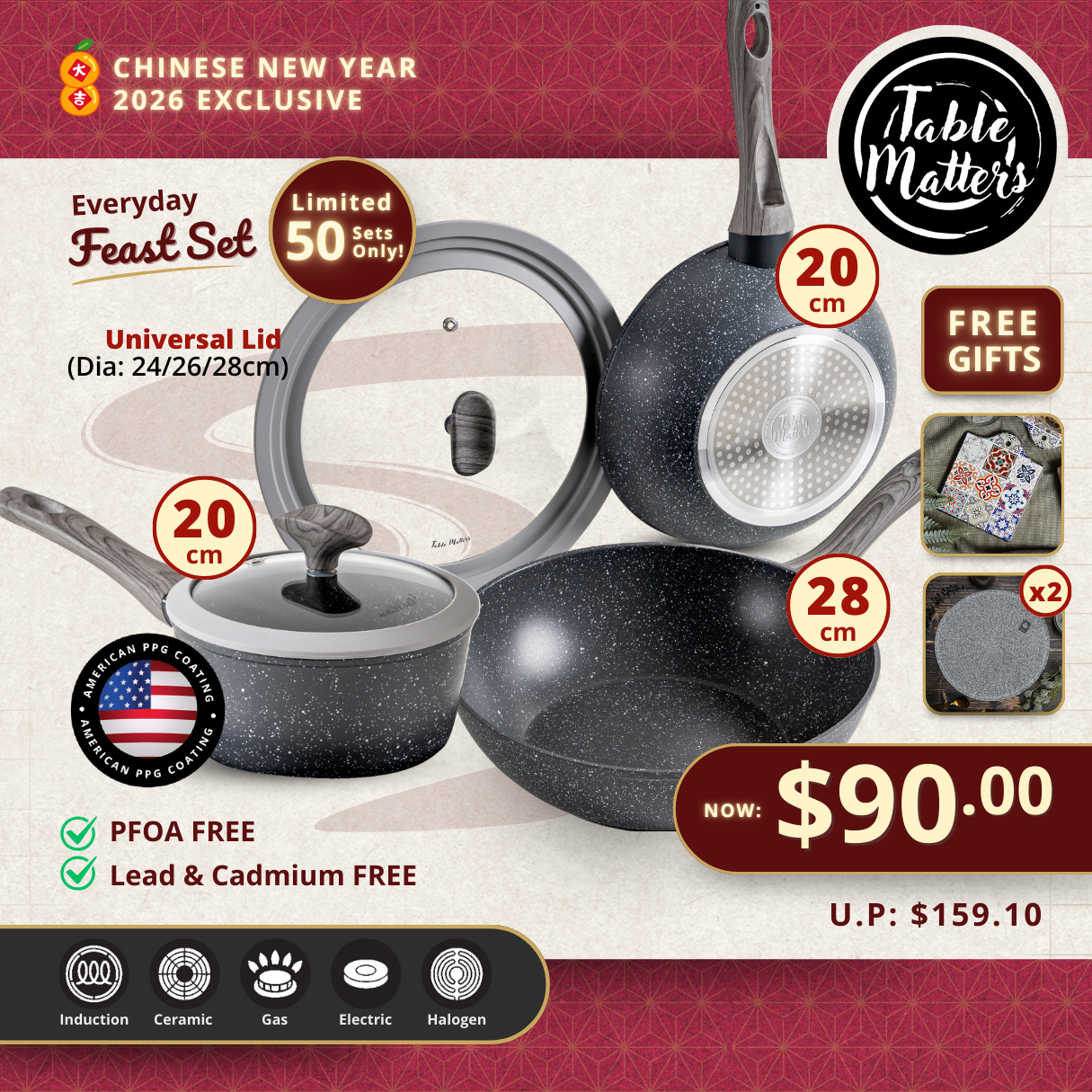 *Limited* Everyday Chef: Everyday Feast Set (50Sets Only!)