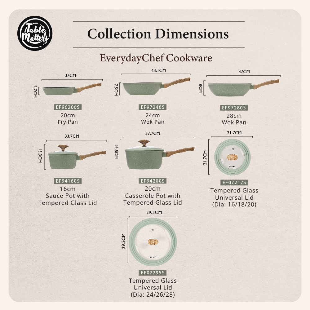 Everyday Chef: Fry Pan + Pot Set