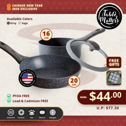 Everyday Chef: Fry Pan + Pot Set