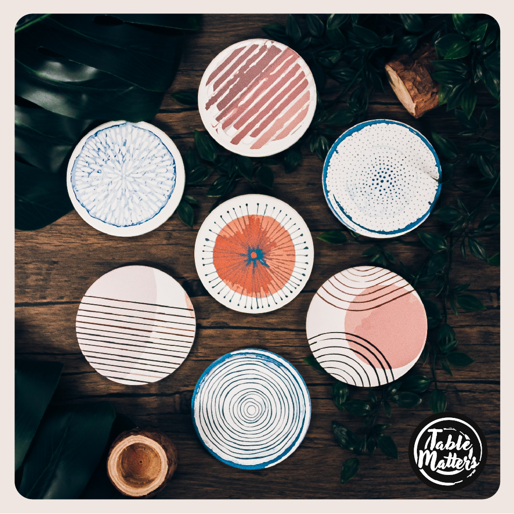 GAIA Cup Coaster-Adderstone - Set of 2