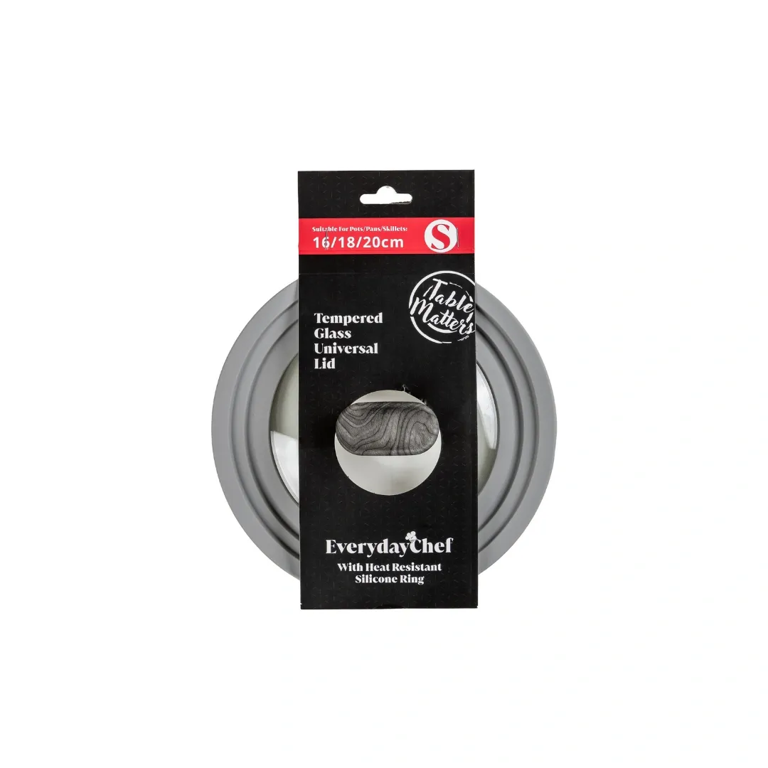 Table Matters Everyday Chef Cookware Series - Pan|Pot|Lid (Stove|Induction|Ceramic|Tempered Glass|Silicone|Aluminium)