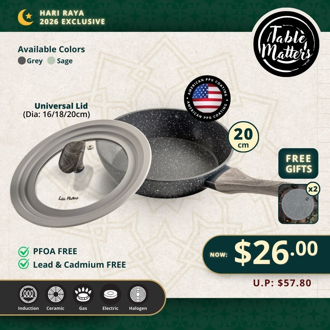 Everyday Chef: 20CM Fry Pan + Lid Kit