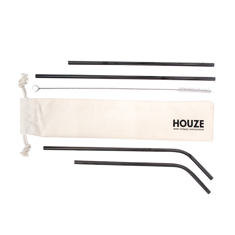 Stainless Steel Straw Collection Set