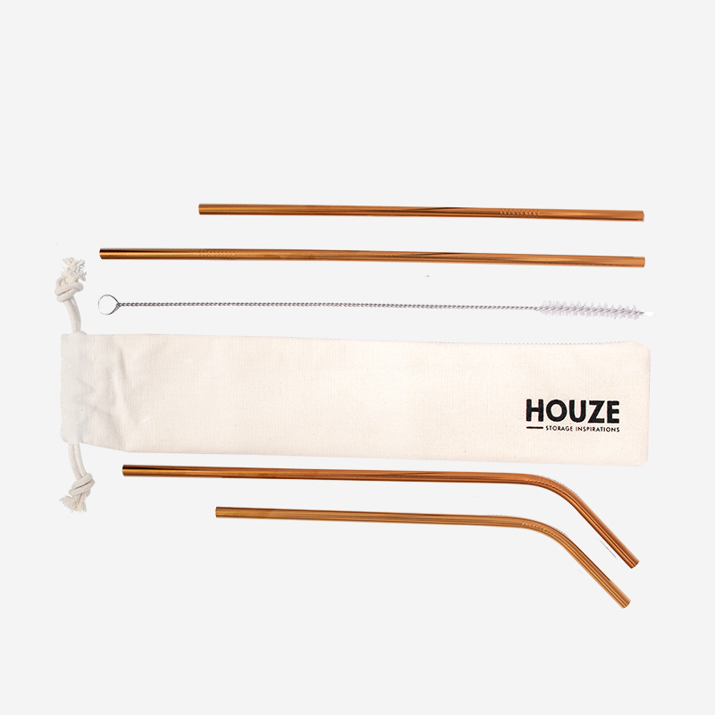 Stainless Steel Straw Collection Set