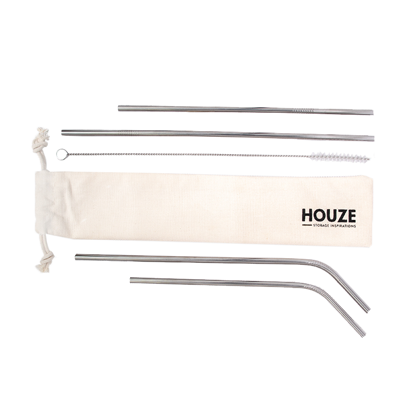 Stainless Steel Straw Collection Set
