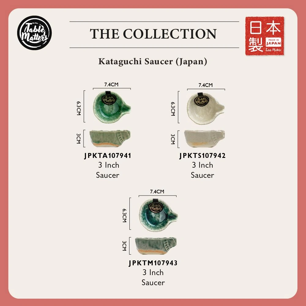 Kataguchi Saucer | Kaze Collection
