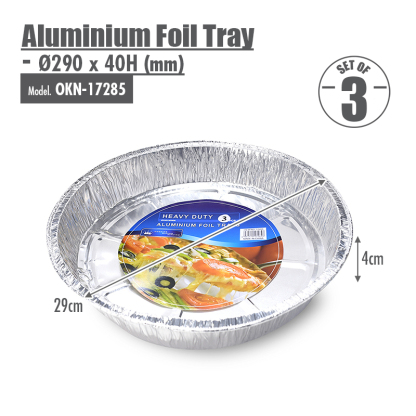 [6 For $9.90] Aluminium Foil Tray (Set of 4) - 220x158x50mm