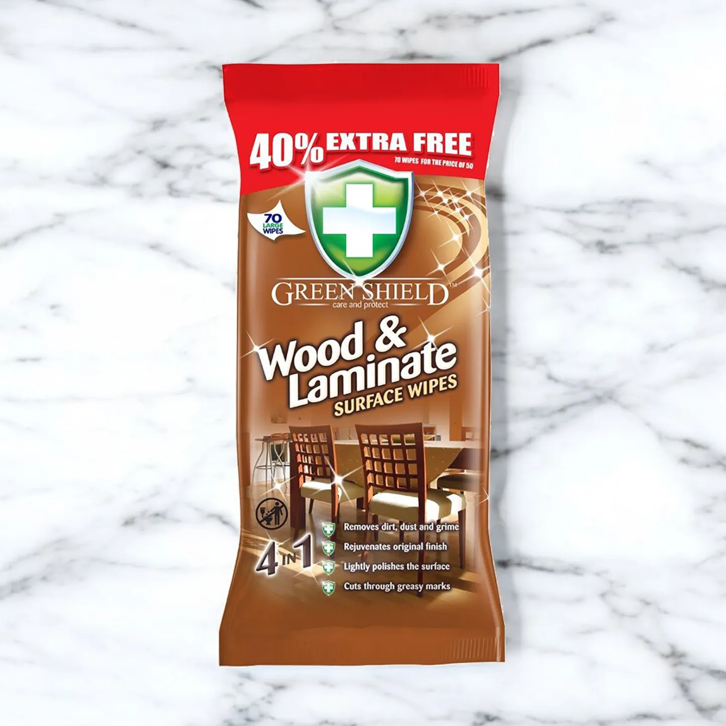 [5 For $15] HOUZE - Greenshield - Cleaning Wipes Collection