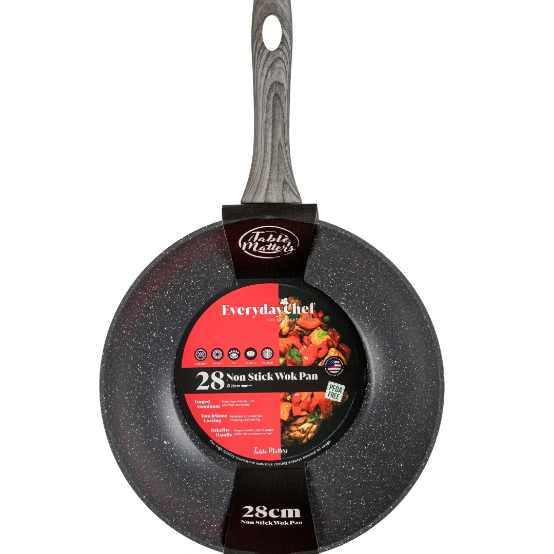 Table Matters Everyday Chef Cookware Series - Pan|Pot|Lid (Stove|Induction|Ceramic|Tempered Glass|Silicone|Aluminium)