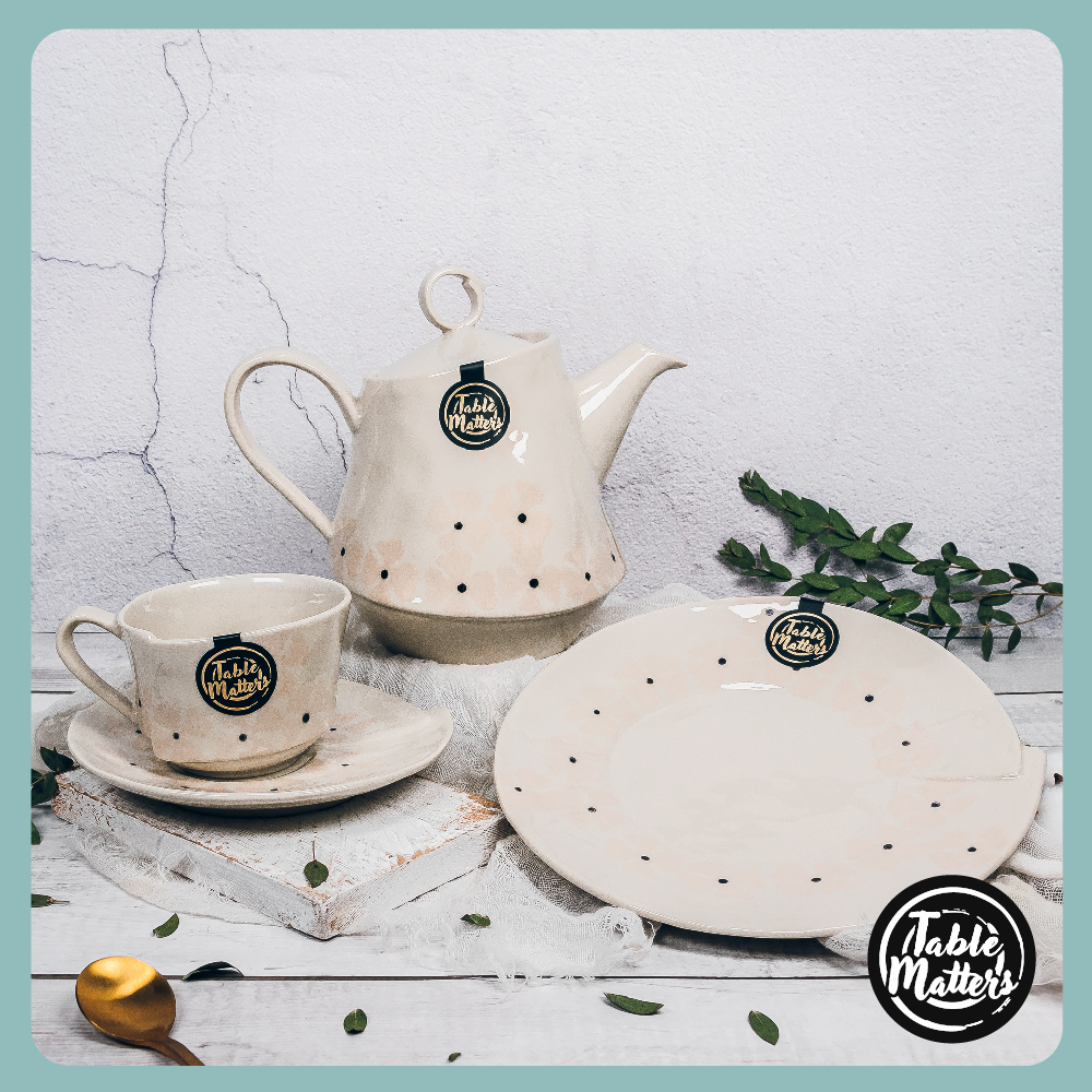 Bundle Deal - Peach Meadow 9PCS Teatime Set