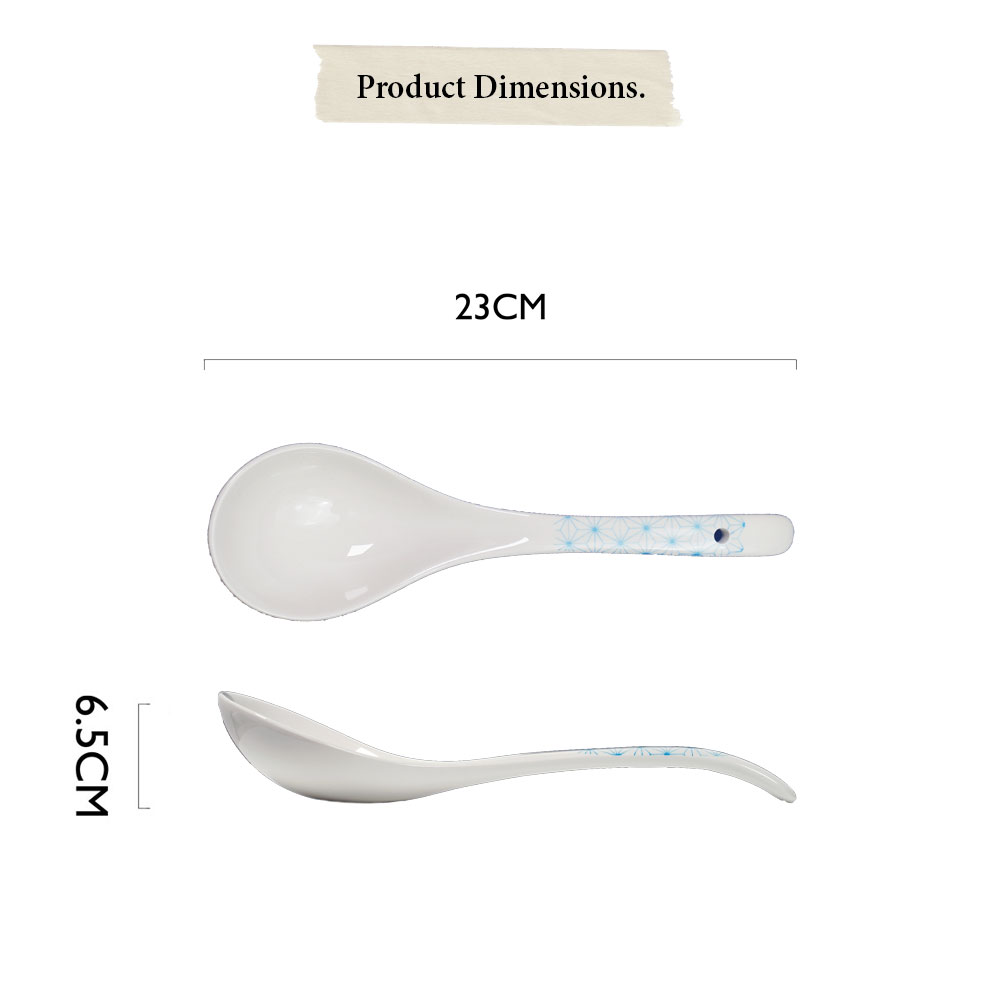 Starry Blue - Spoon and Serving Spoon