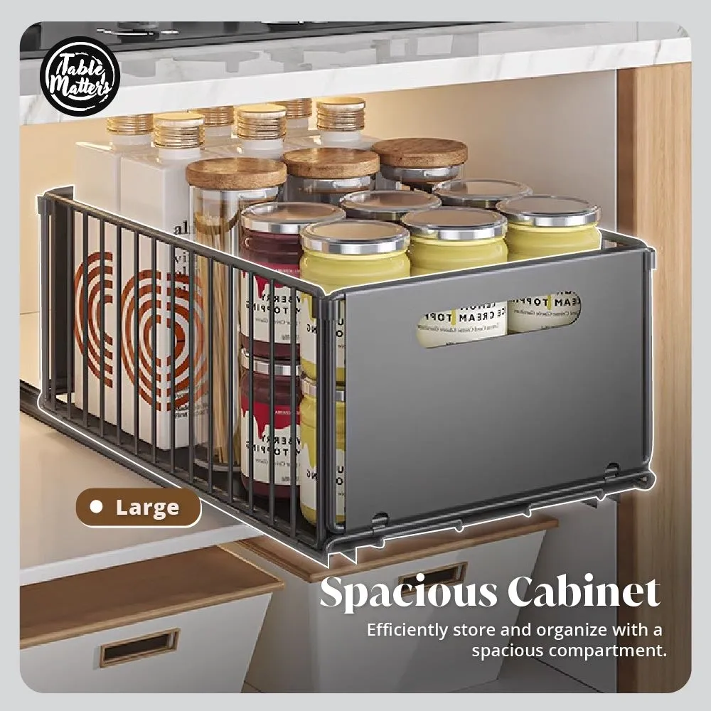 Slidey Drill-Free Pull-Out Cabinet Drawer