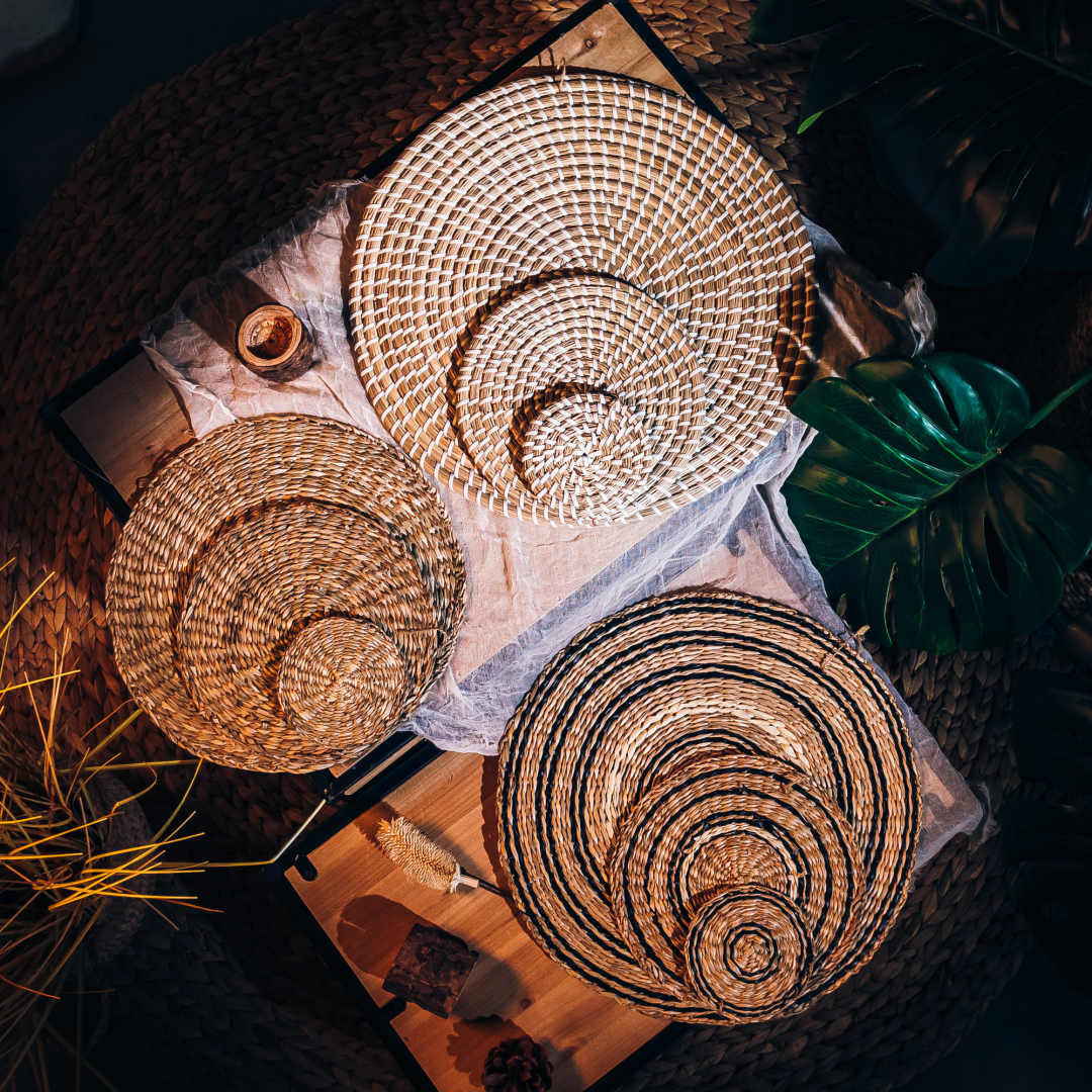 Buy Rattan Placemats Online Seagrass Placemats CollectionTable