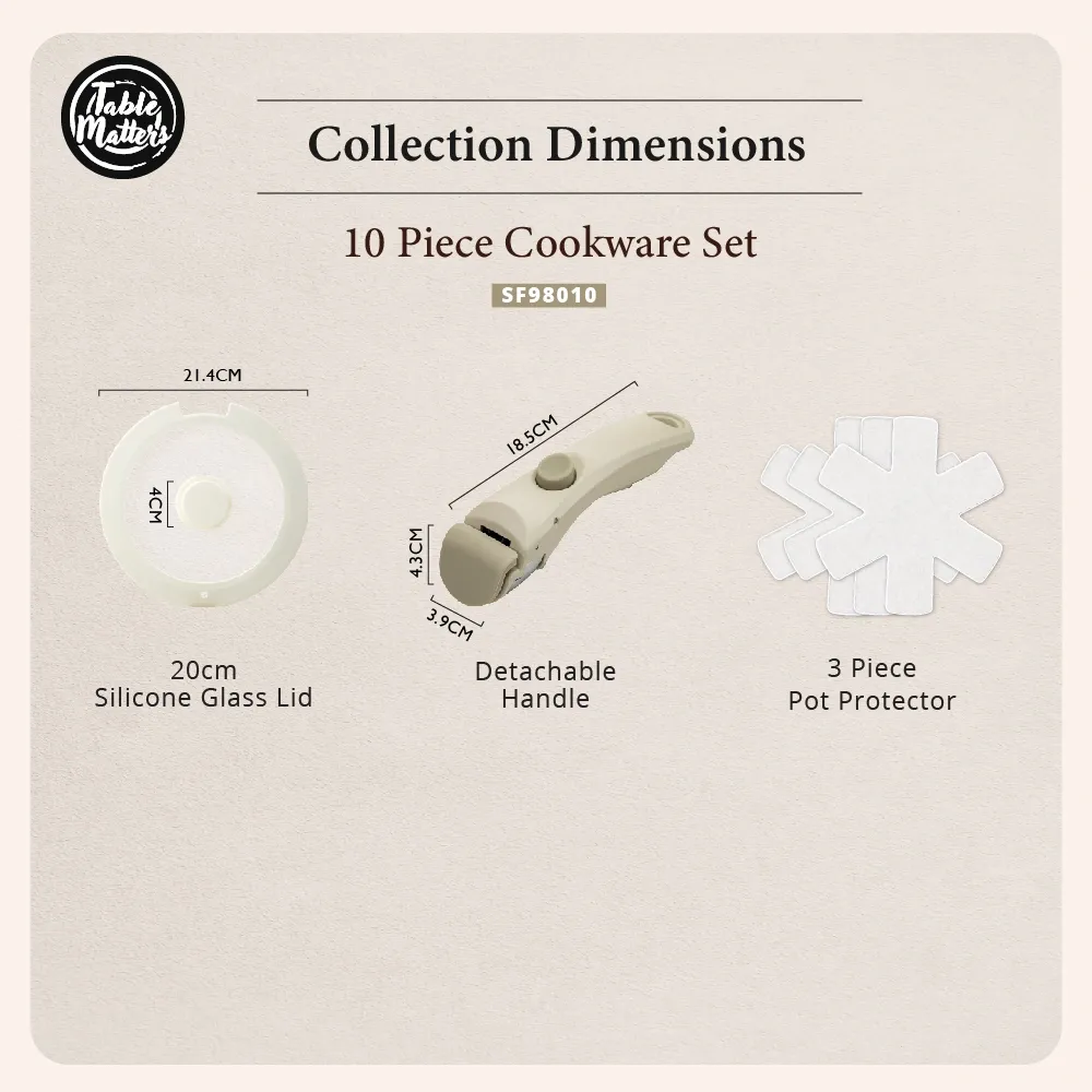 SnapChef Detachable Non-Stick Cookware Collection