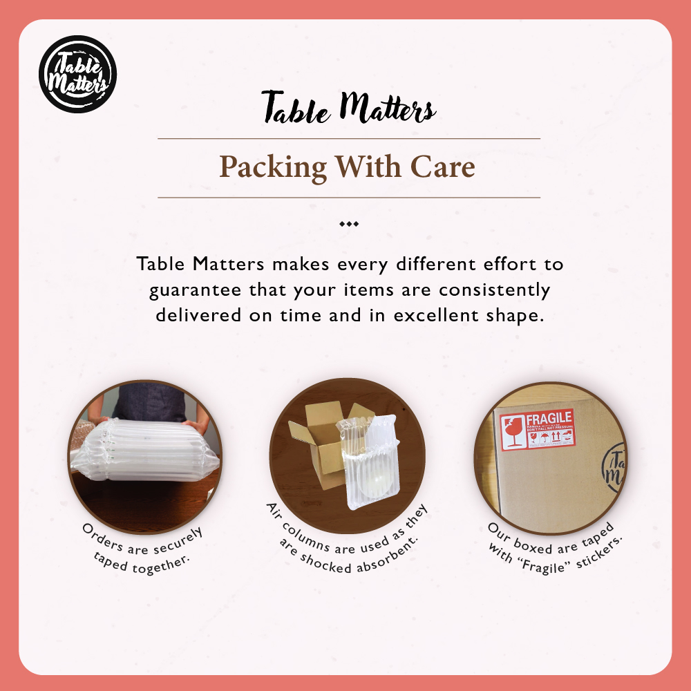 [Table Matters] Snow Plum Dinnerware Set [Plate | Bowl | Mug | Utensil Holder]