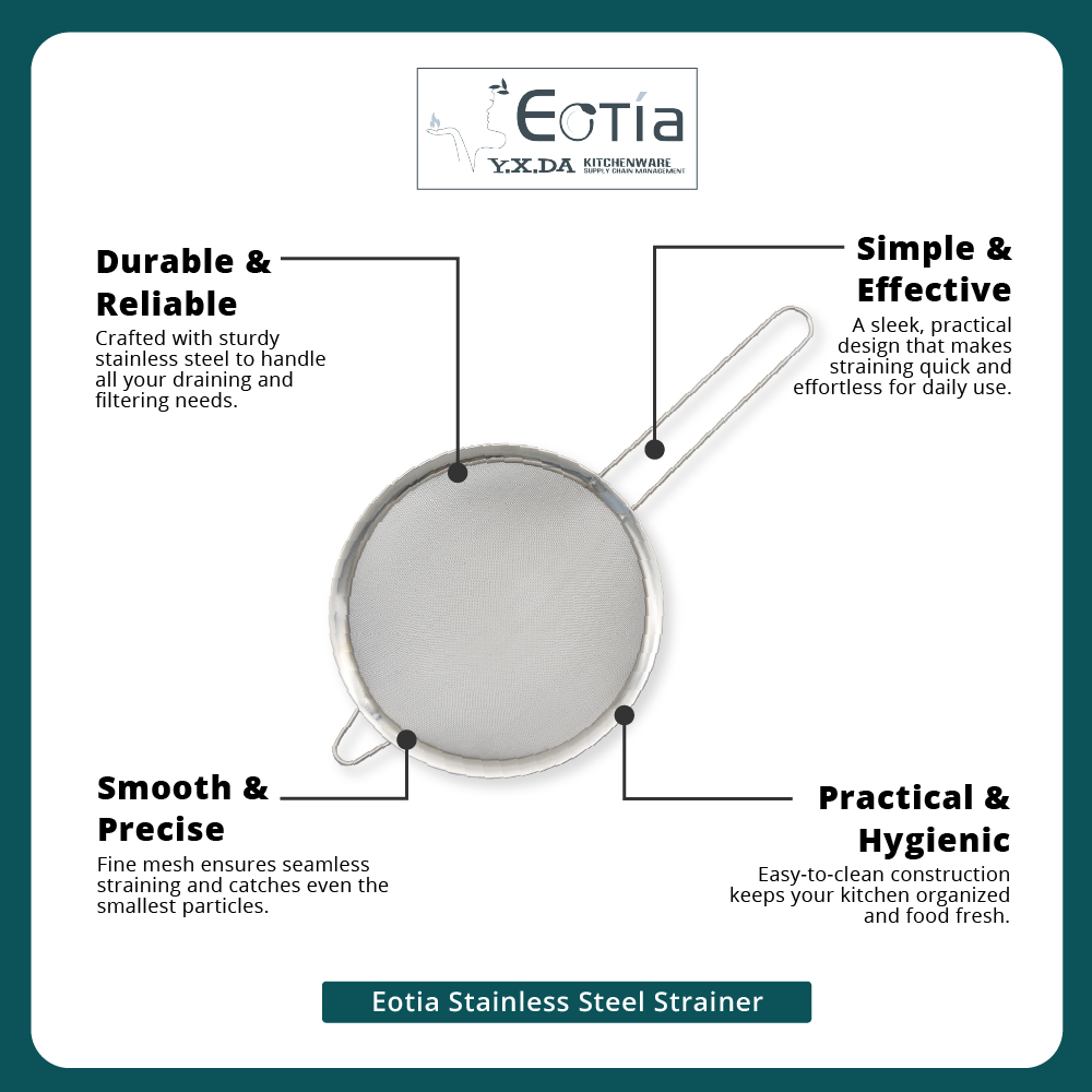 Table Matters - EOTIA - Stainless Steel Strainer