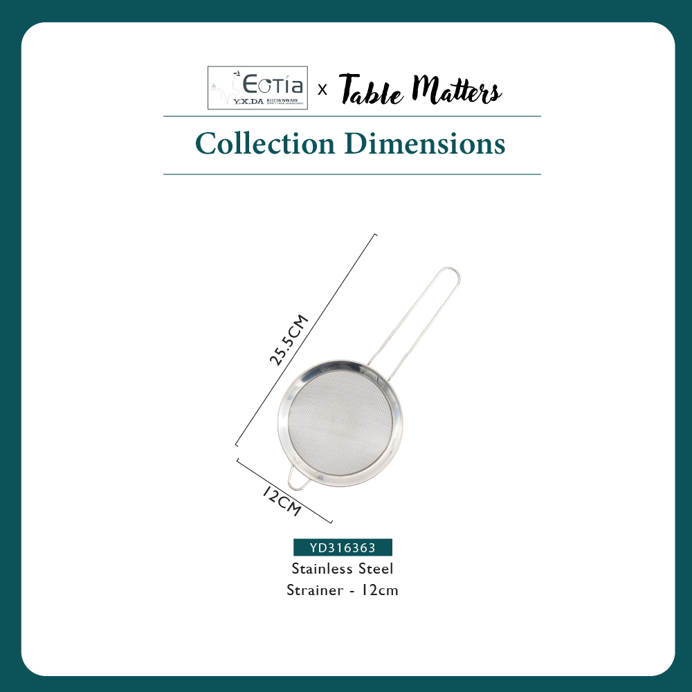 Table Matters - EOTIA - Stainless Steel Strainer