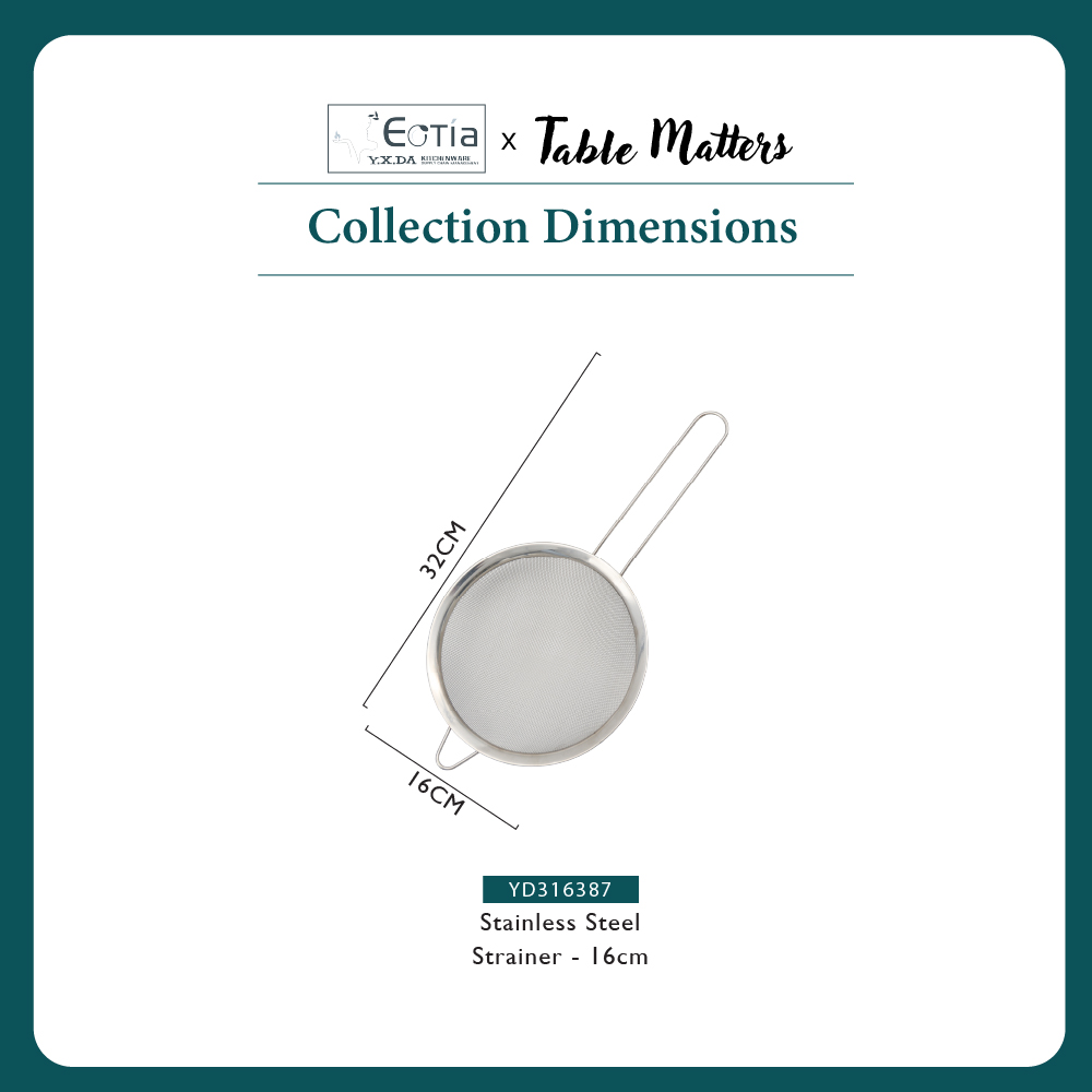 Table Matters - EOTIA - Stainless Steel Strainer