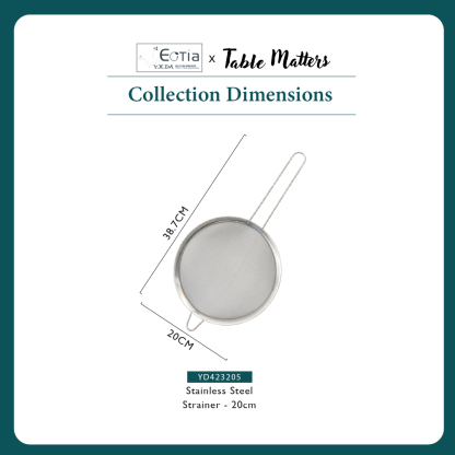 Table Matters - EOTIA - Stainless Steel Strainer