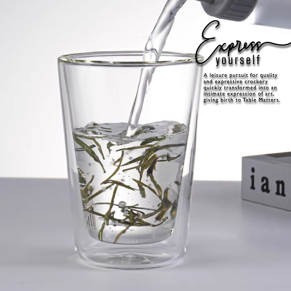 Table Matters - FADE Double Wall Drinking Glass [250ml - 450ml]