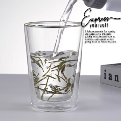Table Matters - FADE Double Wall Drinking Glass [250ml - 450ml]