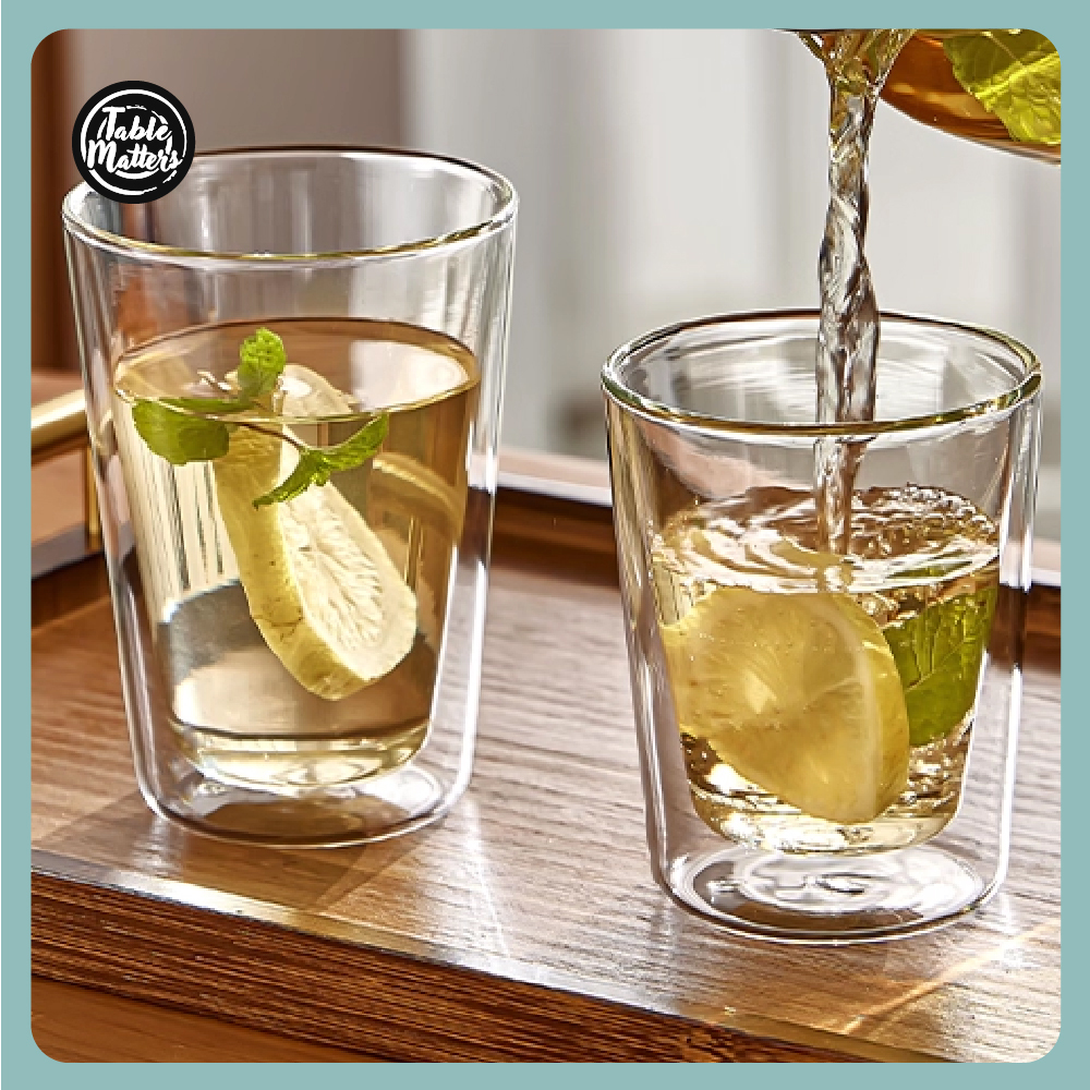 Table Matters - FADE Double Wall Drinking Glass [250ml - 450ml]