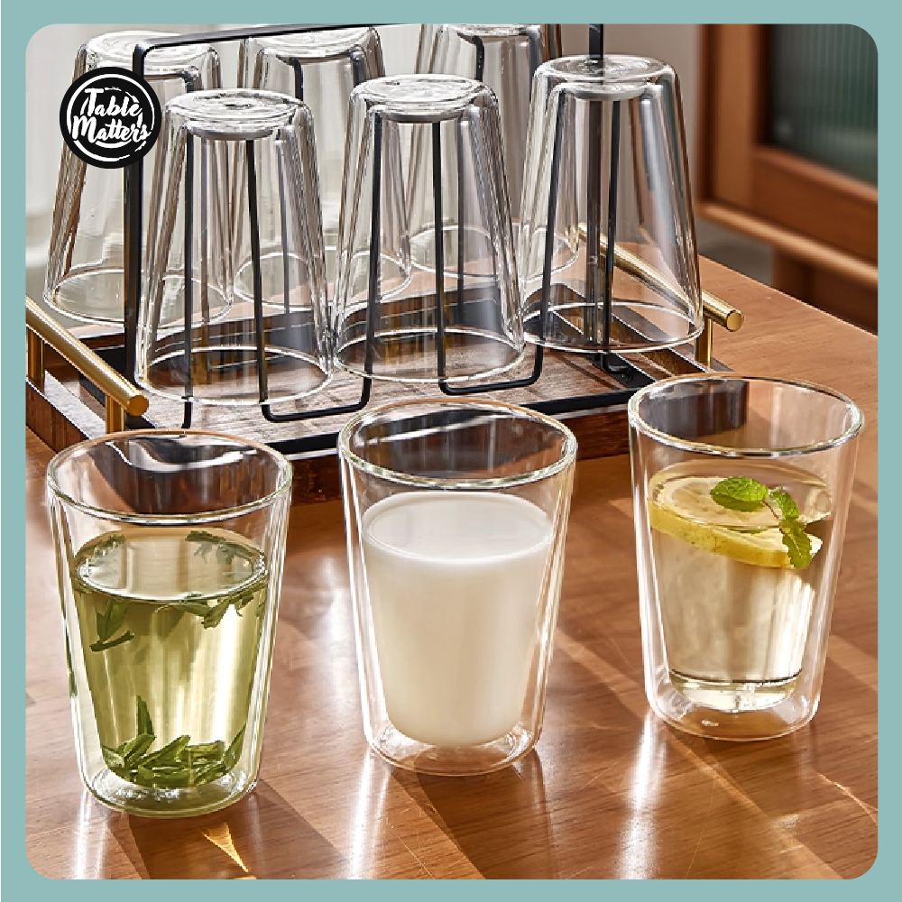 Table Matters - FADE Double Wall Drinking Glass [250ml - 450ml]
