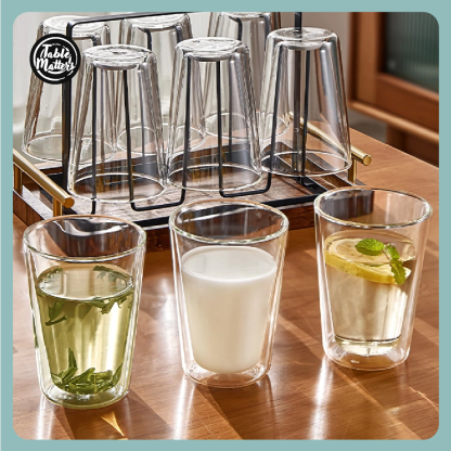 Table Matters - FADE Double Wall Drinking Glass [250ml - 450ml]