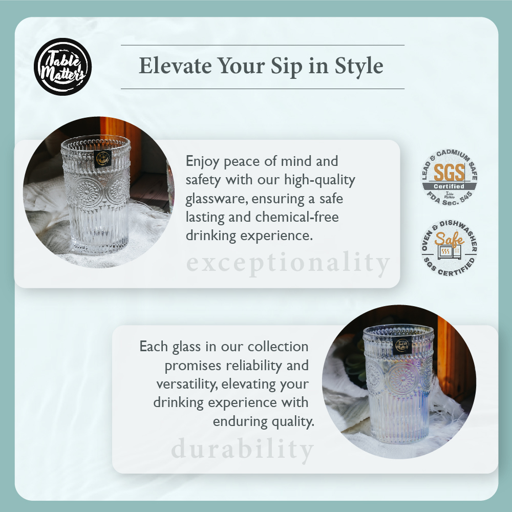 Bundle Deal - 5PCS Drinkware Set (Tsuchi 1800ML Jug + 4 Drinking Glass)